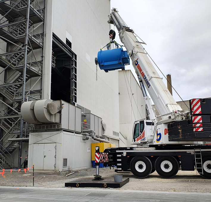 Boral mill motor upgrade completed safely and ahead of schedule